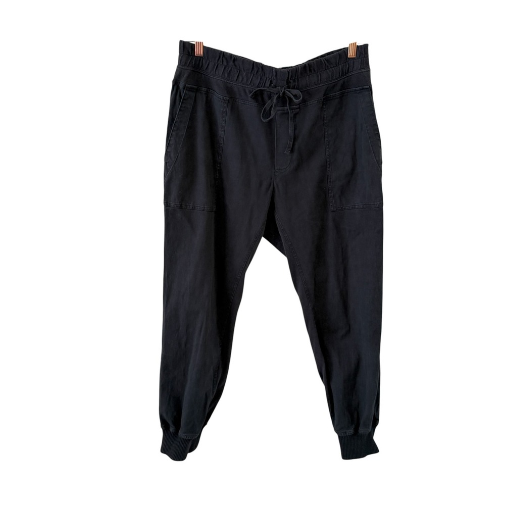 James Perse Standard Jogger Pants Womens 4/XL Navy Elastic Waist Casual Travel